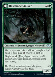 Oakshade Stalker // Moonlit Ambusher [Innistrad: Crimson Vow] Magic: The Gathering