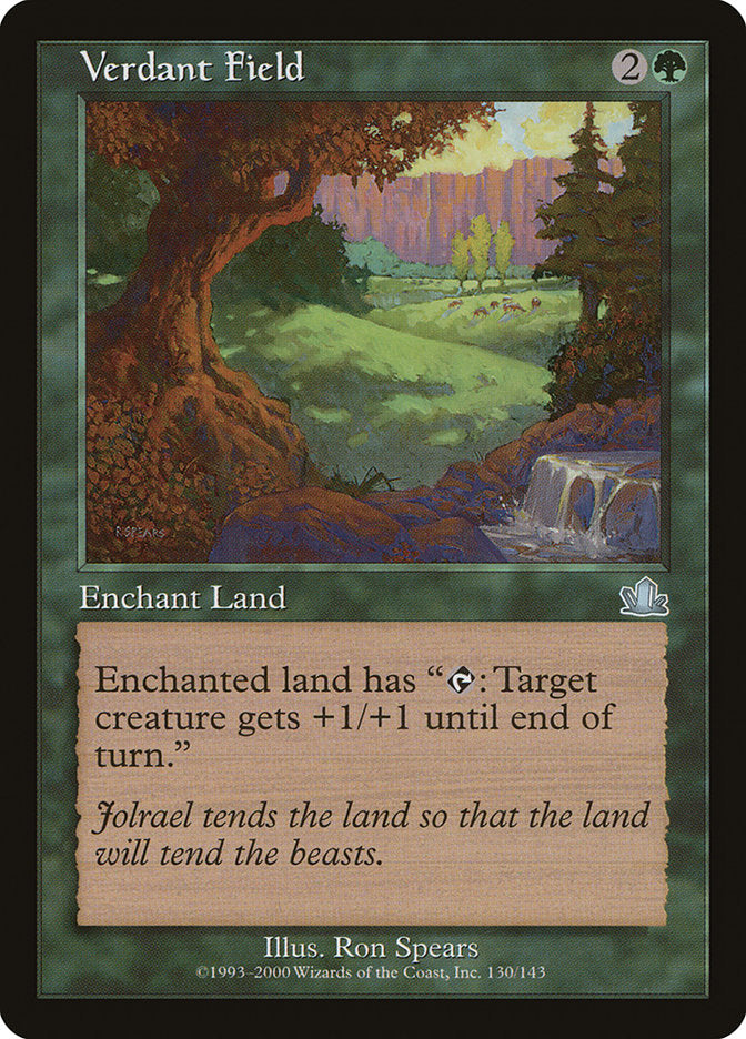 Verdant Field [Prophecy] Magic: The Gathering