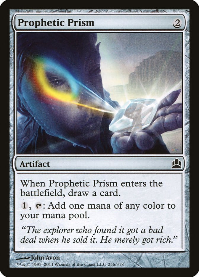 Prophetic Prism [Commander 2011] Magic: The Gathering