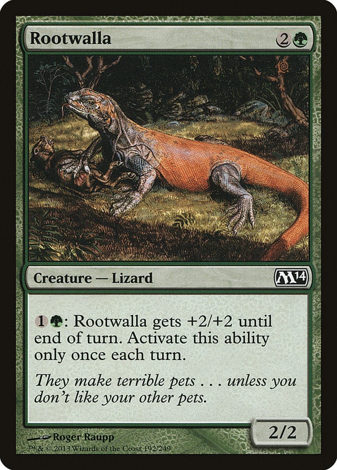Rootwalla [Magic 2014] Magic: The Gathering