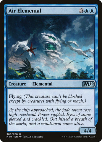 Air Elemental [Core Set 2019] Magic: The Gathering