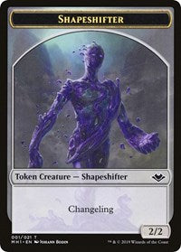 Shapeshifter // Myr Double-Sided Token [Modern Horizons Tokens] Magic: The Gathering