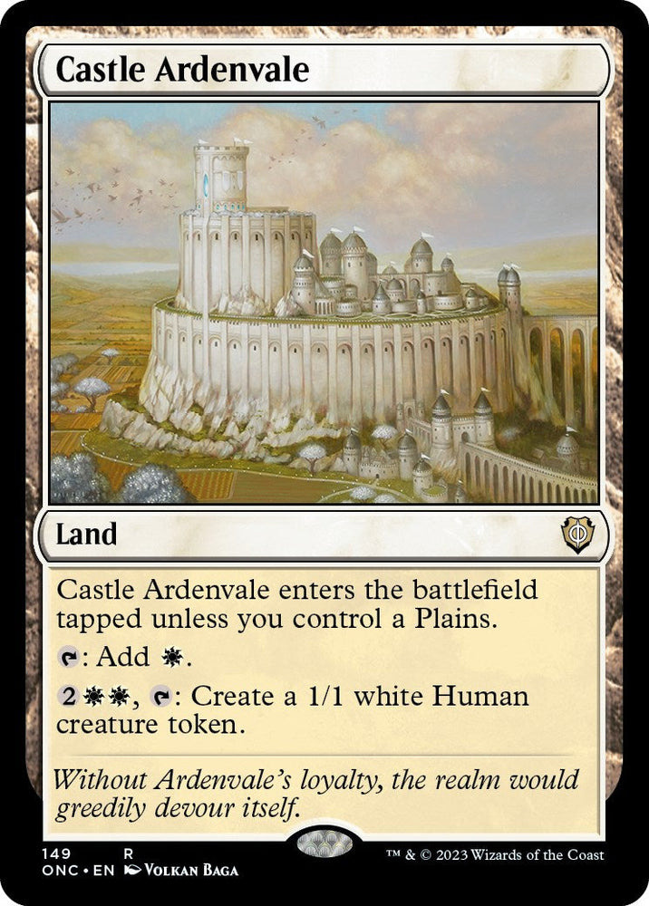 Castle Ardenvale [Phyrexia: All Will Be One Commander] Magic: The Gathering