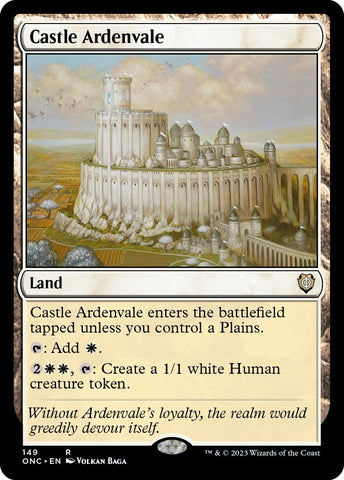 Castle Ardenvale [Phyrexia: All Will Be One Commander] Magic: The Gathering