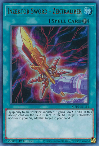 Inzektor Sword - Zektkaliber [GFP2-EN156] Ultra Rare - Yugioh Cards For Your TCG Needs!
