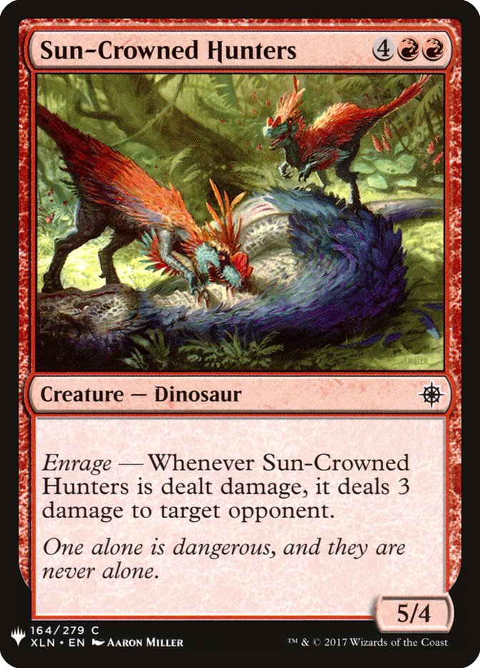 Sun-Crowned Hunters [Mystery Booster] Magic: The Gathering