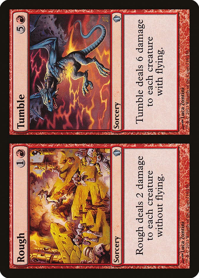 Rough // Tumble [Commander 2013] Magic: The Gathering