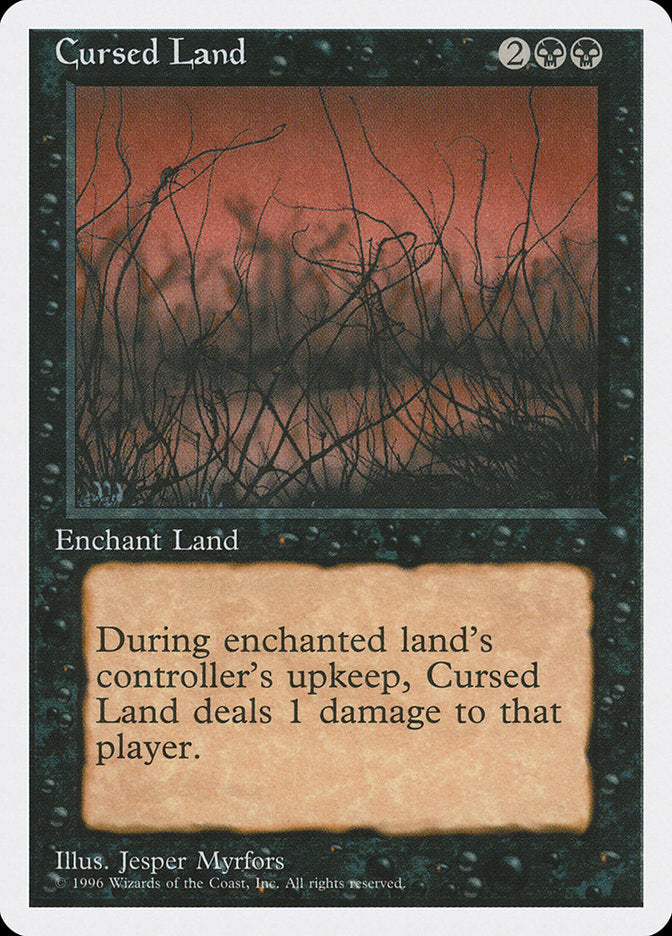 Cursed Land [Introductory Two-Player Set] Magic: The Gathering