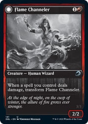 Flame Channeler // Embodiment of Flame [Innistrad: Double Feature] Magic: The Gathering