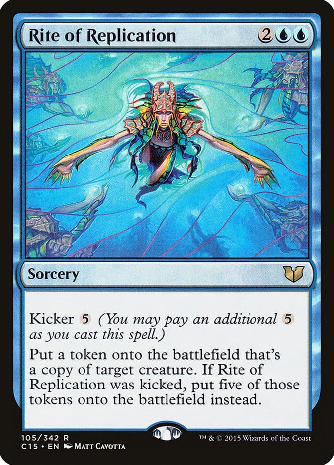 Rite of Replication [Commander 2015] Magic: The Gathering