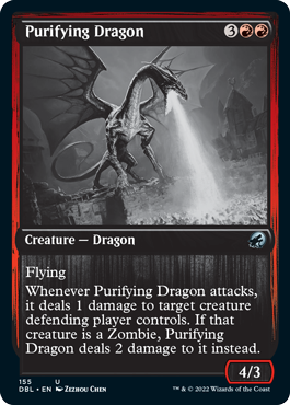 Purifying Dragon [Innistrad: Double Feature] Magic: The Gathering