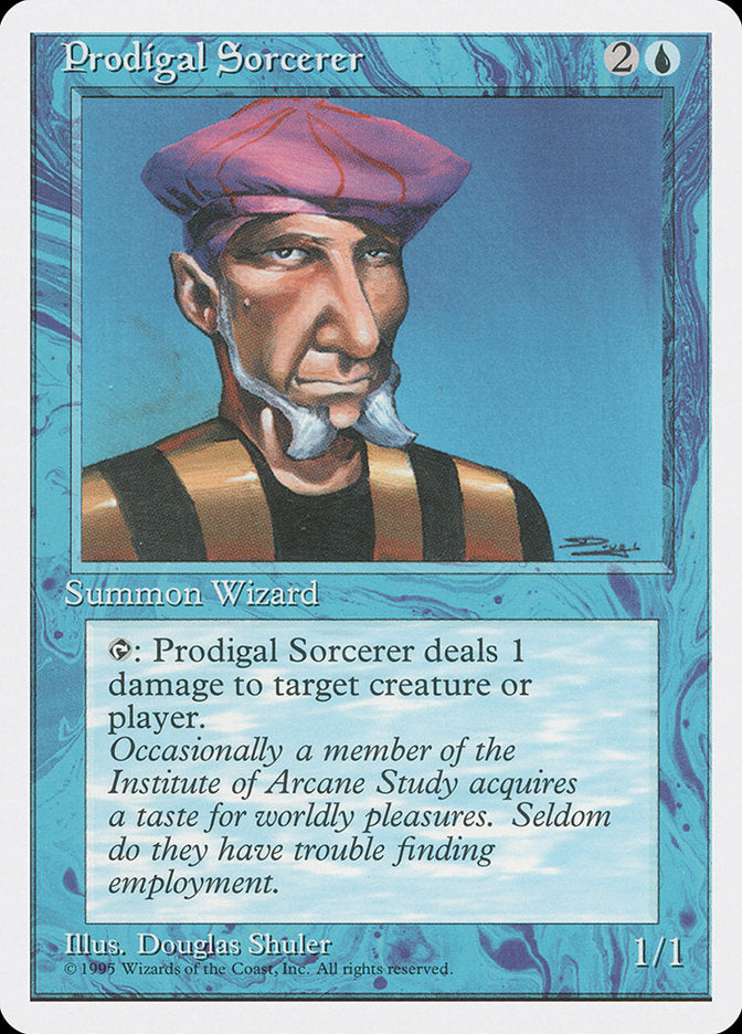 Prodigal Sorcerer [Fourth Edition] Magic: The Gathering