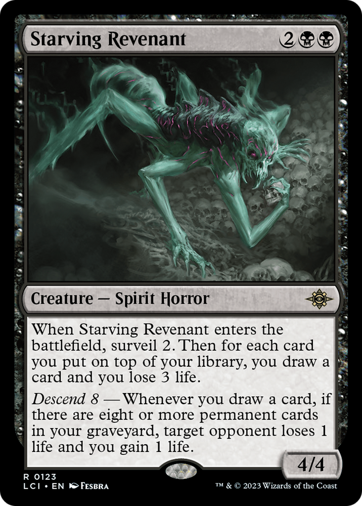 Starving Revenant [The Lost Caverns of Ixalan] Magic: The Gathering