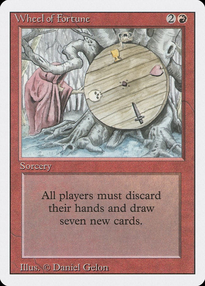 Wheel of Fortune [Revised Edition] Magic: The Gathering