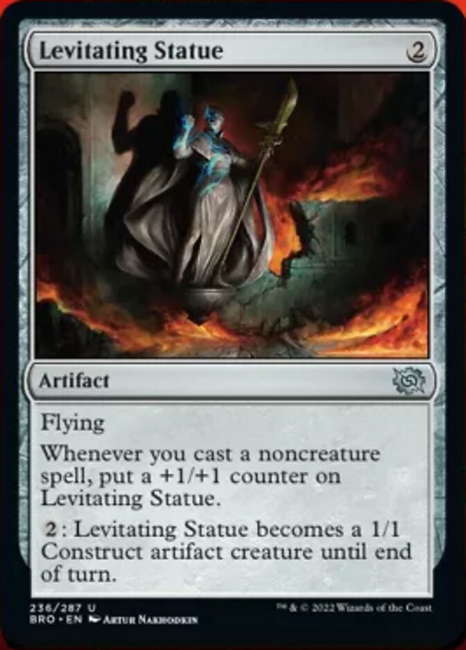 Levitating Statue [The Brothers' War] Magic: The Gathering