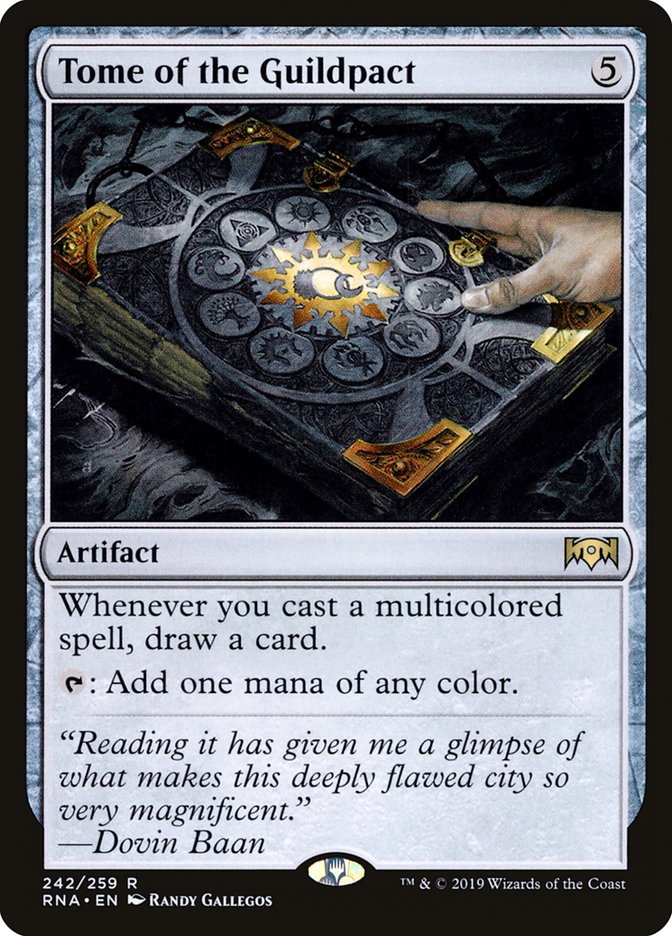 Tome of the Guildpact [Ravnica Allegiance] Magic: The Gathering
