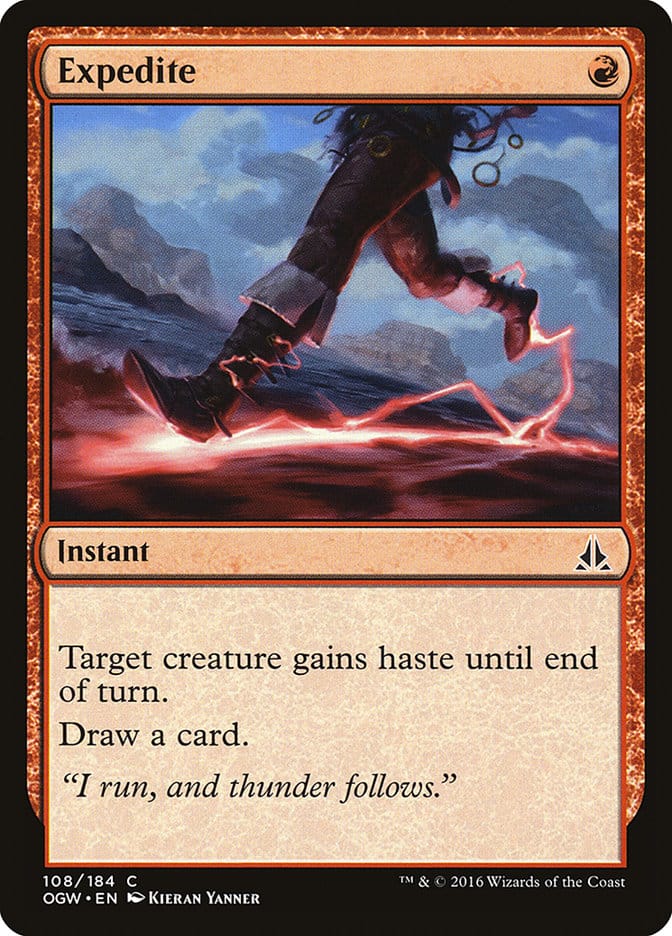 Expedite [Oath of the Gatewatch] Magic: The Gathering