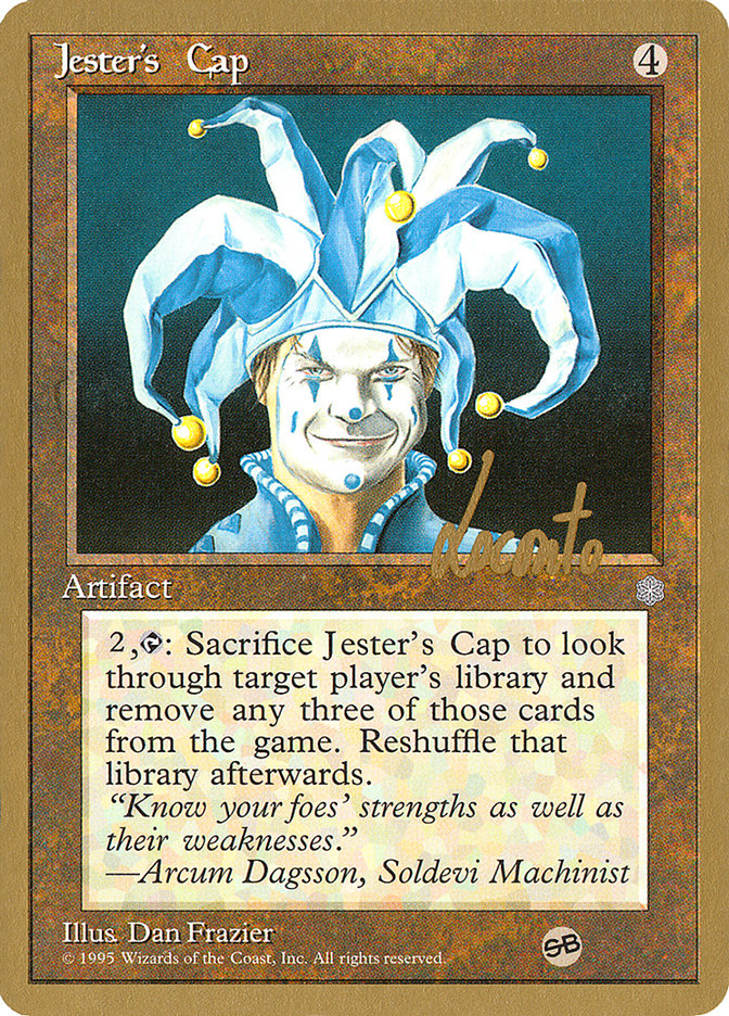 Jester's Cap (Michael Loconto) (SB) [Pro Tour Collector Set] Magic: The Gathering