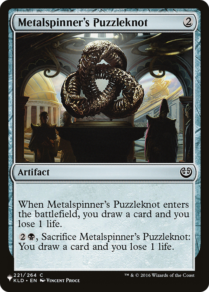 Metalspinner's Puzzleknot [The List] Magic: The Gathering