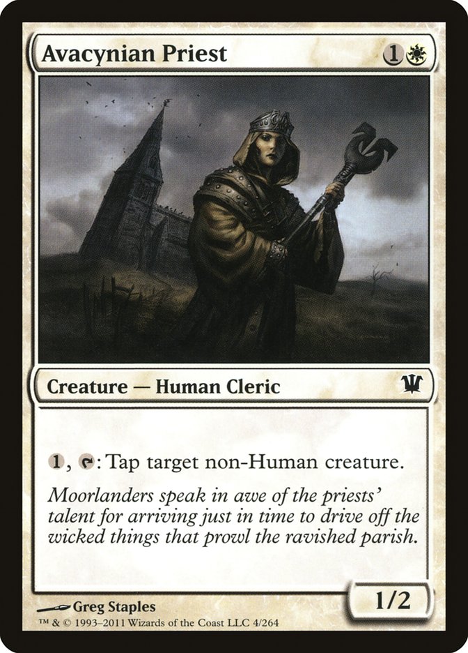 Avacynian Priest [Innistrad] Magic: The Gathering