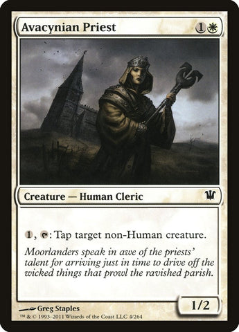 Avacynian Priest [Innistrad] Magic: The Gathering