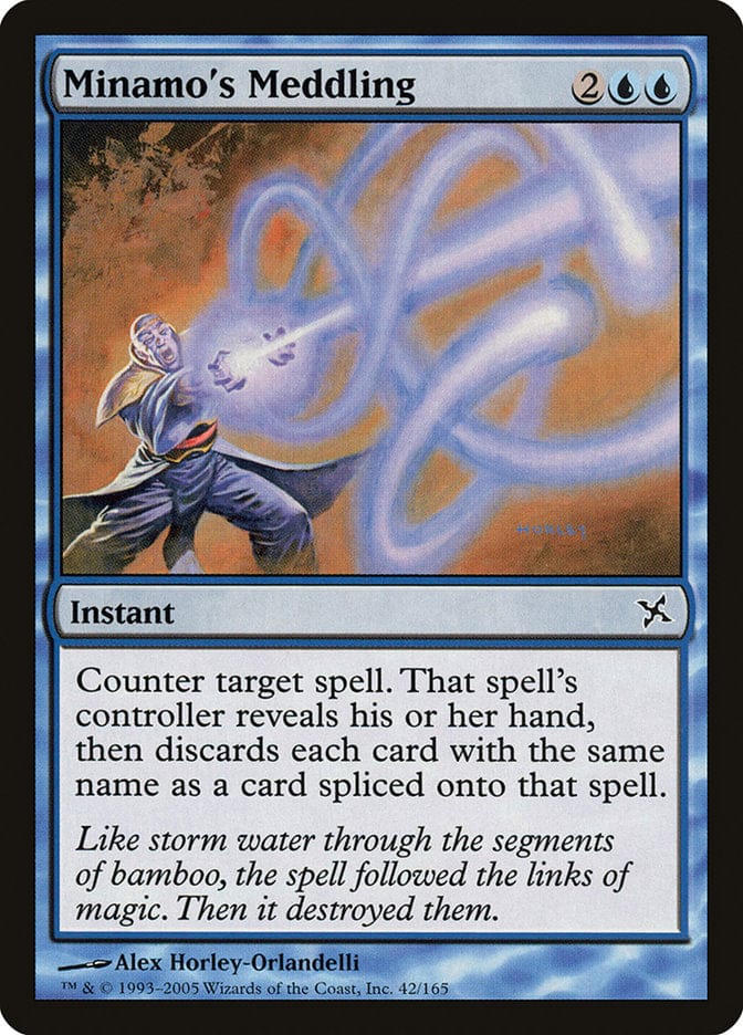 Minamo's Meddling [Betrayers of Kamigawa] Magic: The Gathering