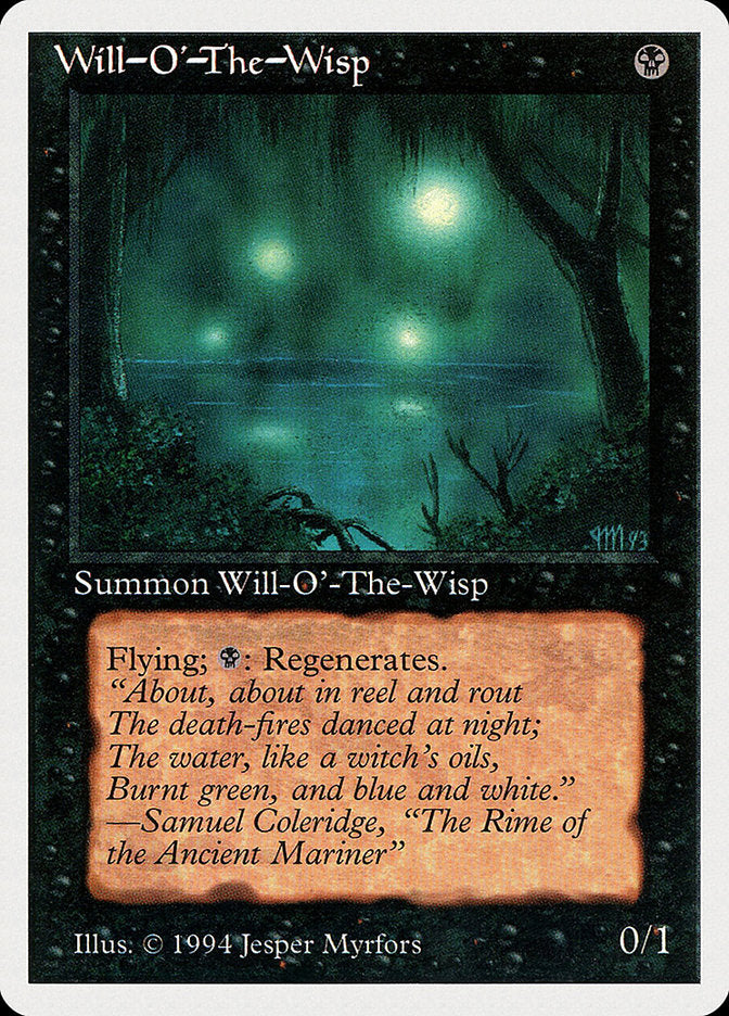 Will-o'-the-Wisp [Summer Magic / Edgar] Magic: The Gathering