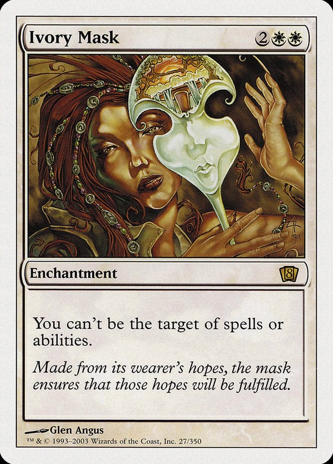 Ivory Mask [Eighth Edition] Magic: The Gathering