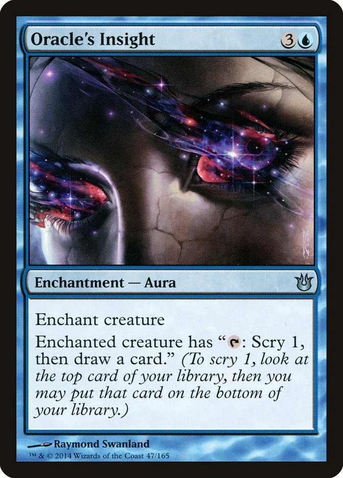Oracle's Insight [Born of the Gods] Magic: The Gathering