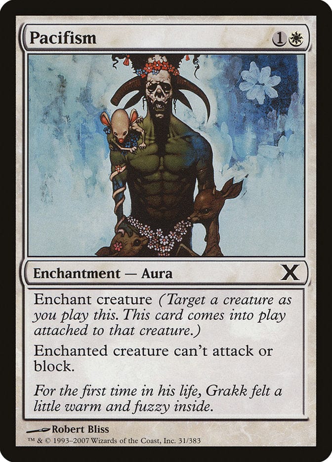 Pacifism [Tenth Edition] Magic: The Gathering