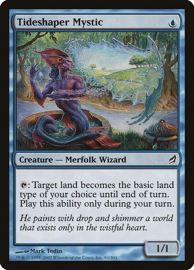 Tideshaper Mystic [Lorwyn] Magic: The Gathering