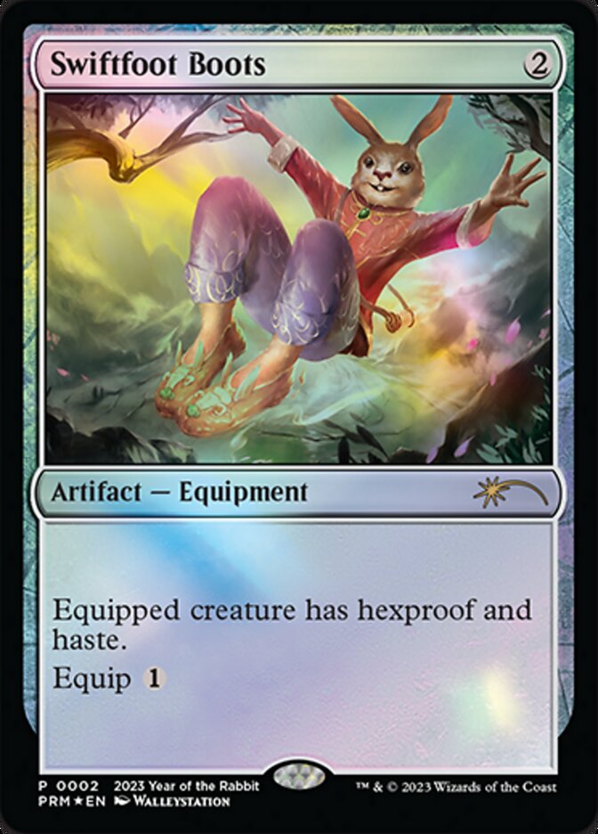Swiftfoot Boots [Year of the Rabbit 2023] Magic: The Gathering