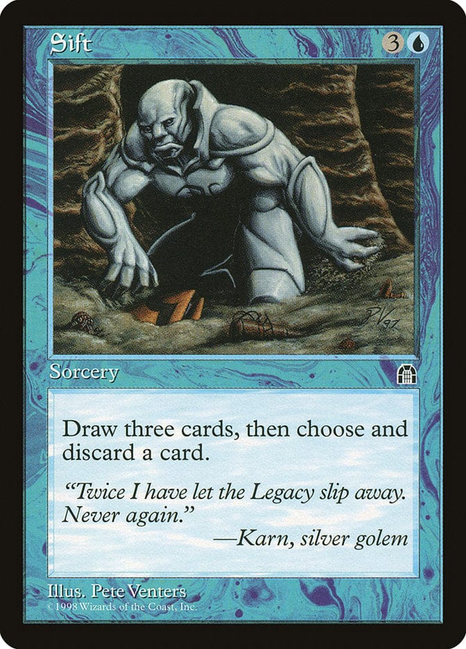 Sift [Stronghold] Magic: The Gathering