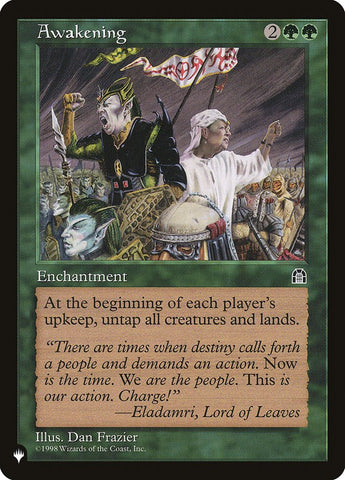 Awakening [The List] Magic: The Gathering