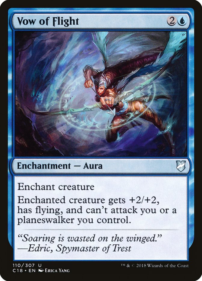 Vow of Flight [Commander 2018] Magic: The Gathering