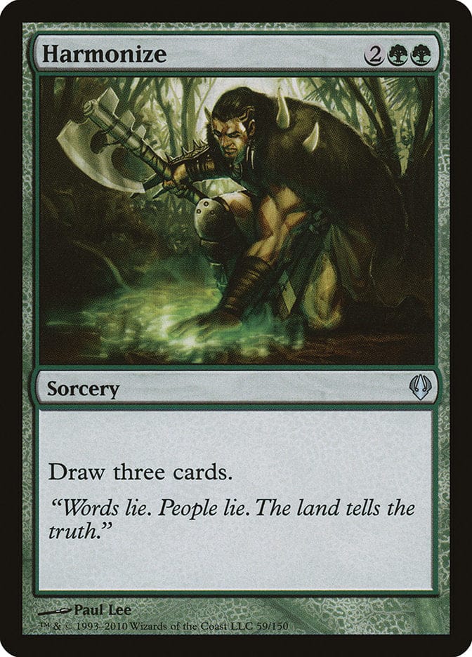Harmonize [Archenemy] Magic: The Gathering