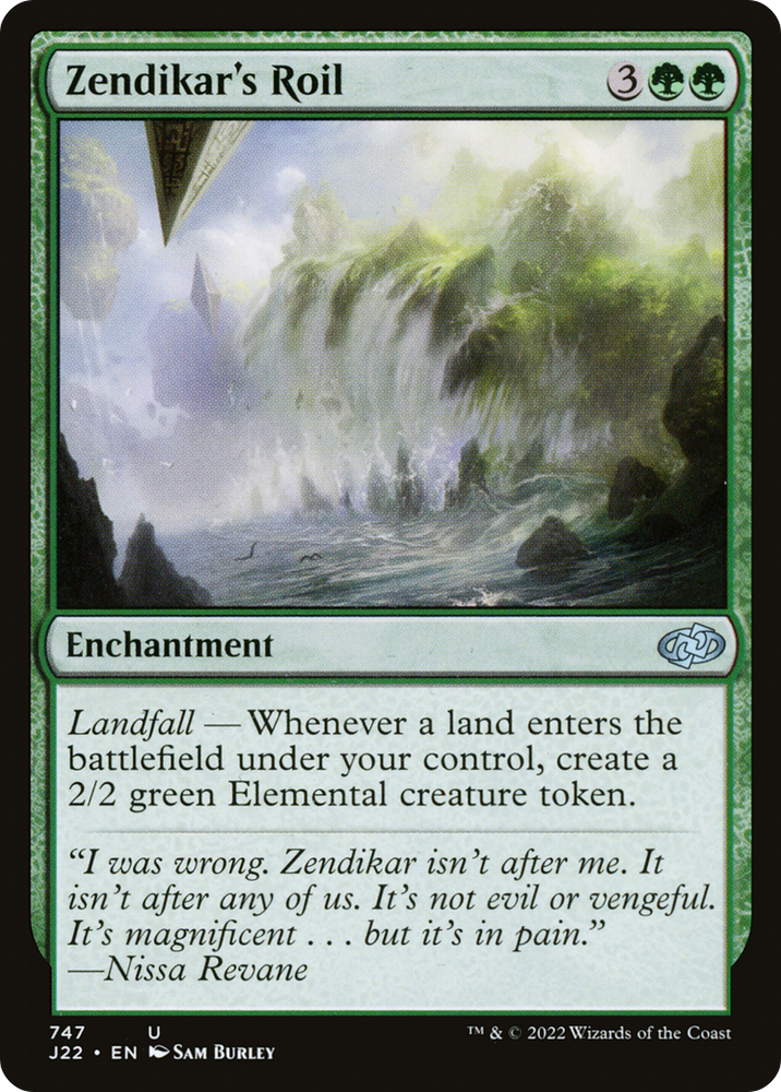Zendikar's Roil [Jumpstart 2022] Magic: The Gathering