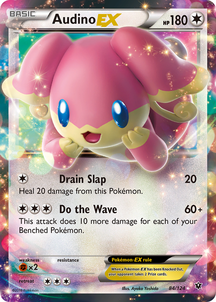 Audino EX (84/124) [XY: Fates Collide] Pokémon