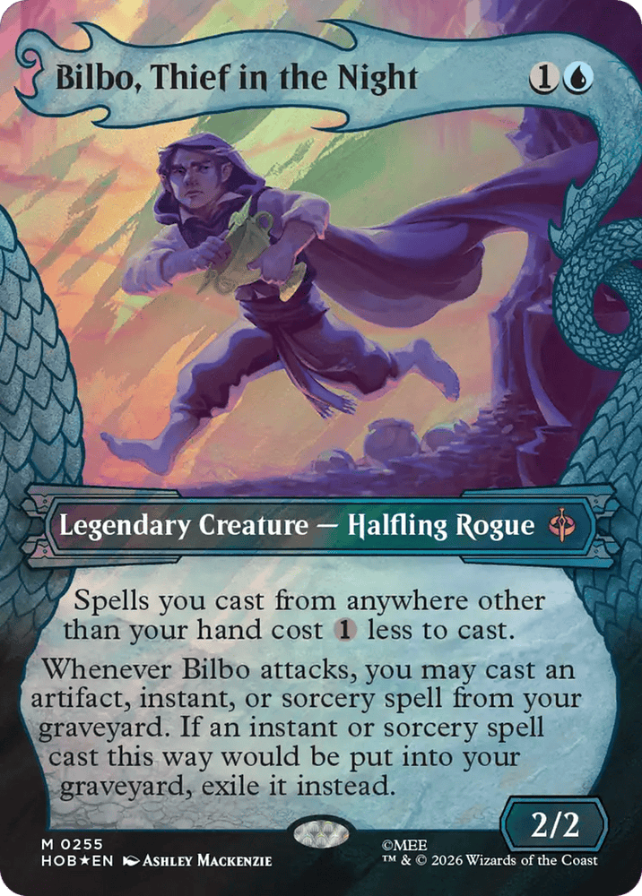 Bilbo, Thief in the Night (Showcase) (Surge Foil) [The Hobbit]