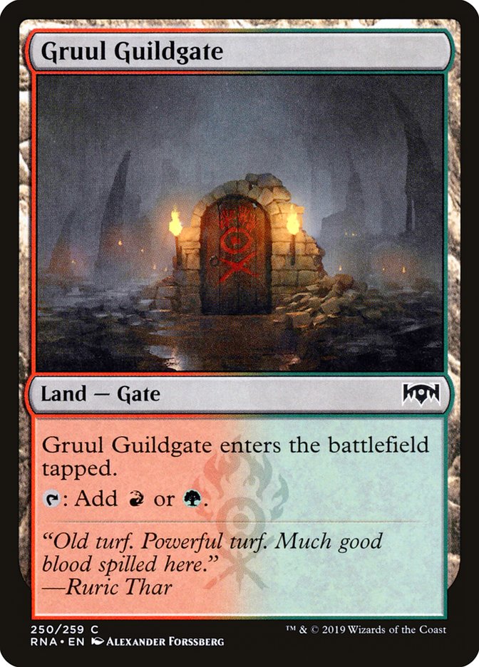 Gruul Guildgate (250/259) [Ravnica Allegiance] Magic: The Gathering