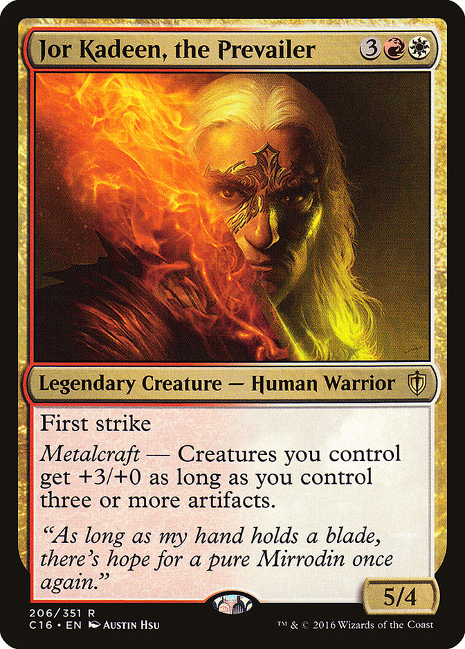 Jor Kadeen, the Prevailer [Commander 2016] Magic: The Gathering