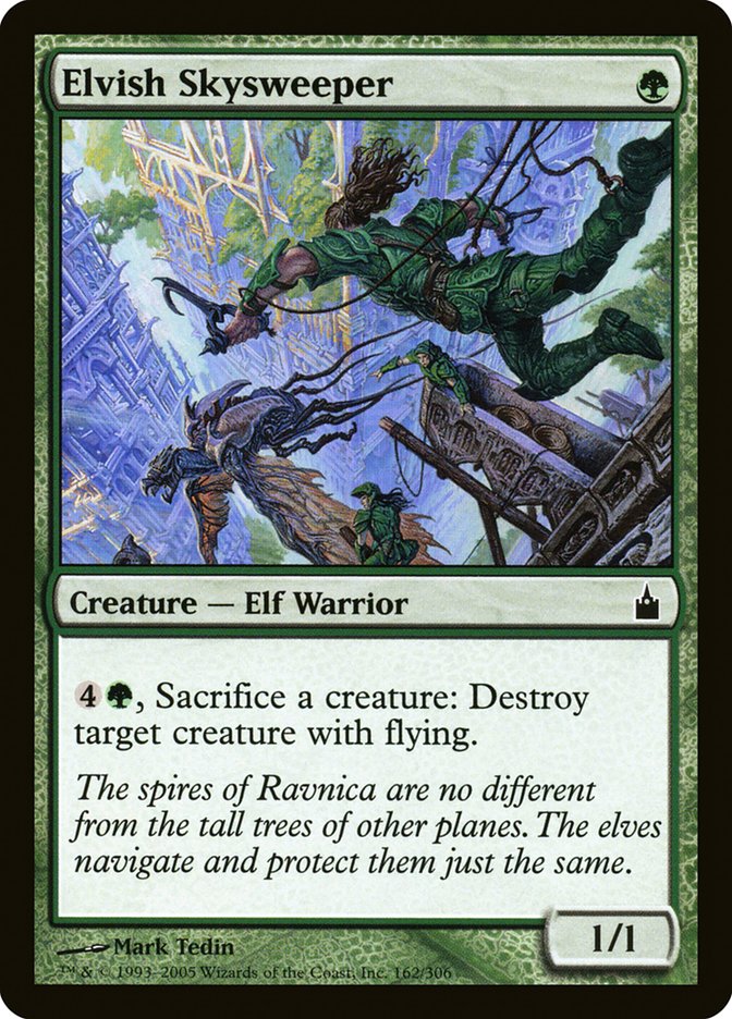 Elvish Skysweeper [Ravnica: City of Guilds] Magic: The Gathering