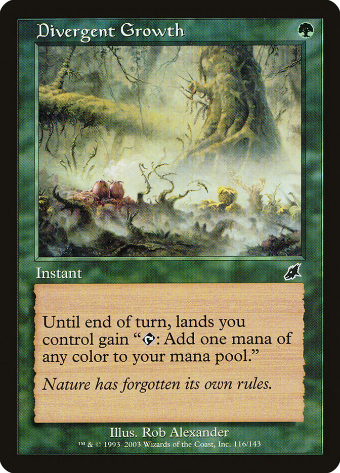 Divergent Growth [Scourge] Magic: The Gathering