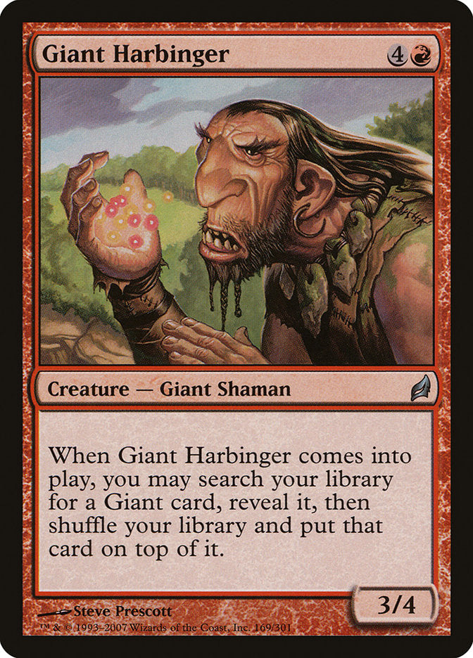 Giant Harbinger [Lorwyn] Magic: The Gathering