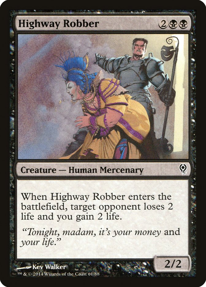 Highway Robber [Duel Decks: Jace vs. Vraska] Magic: The Gathering