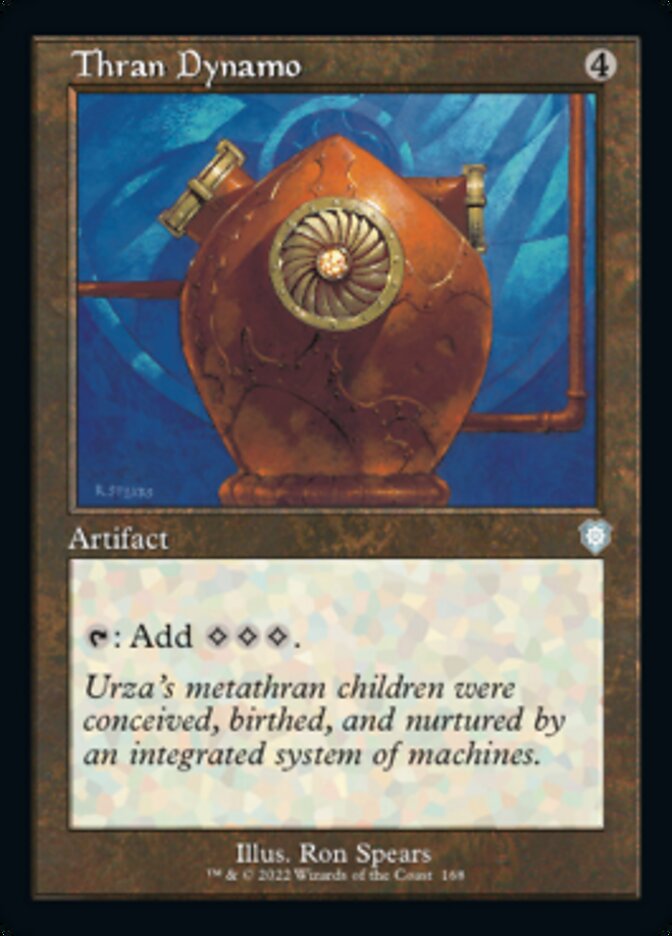 Thran Dynamo (Retro) [The Brothers' War Commander] Magic: The Gathering
