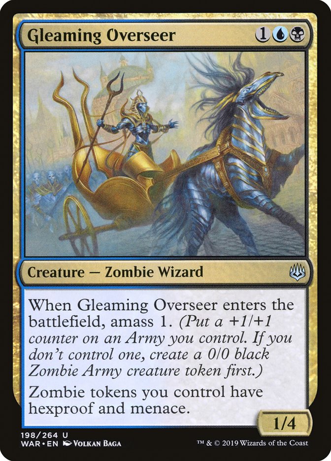 Gleaming Overseer [War of the Spark] Magic: The Gathering