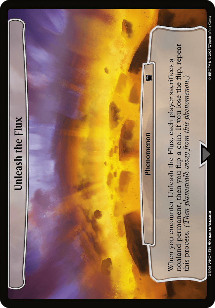 Unleash the Flux [Doctor Who] Magic: The Gathering