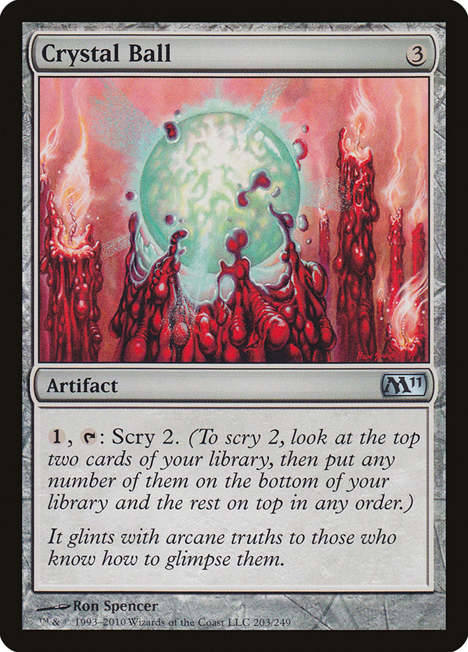 Crystal Ball [Magic 2011] Magic: The Gathering