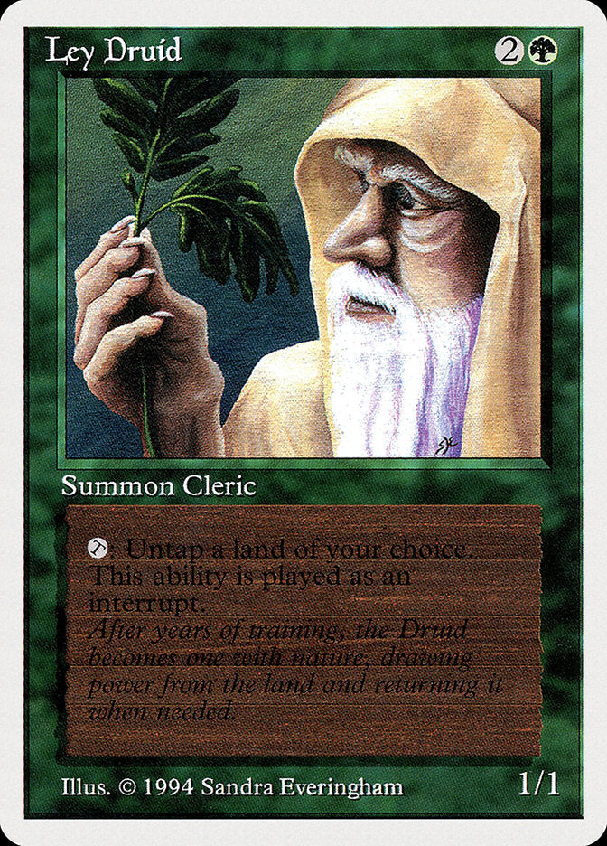 Ley Druid [Summer Magic / Edgar] Magic: The Gathering